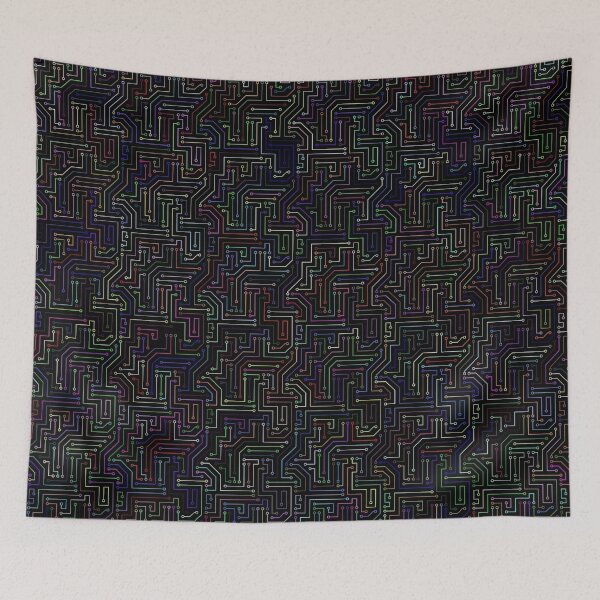 Item preview, Colorful Circuits  designed and sold by Aicon.