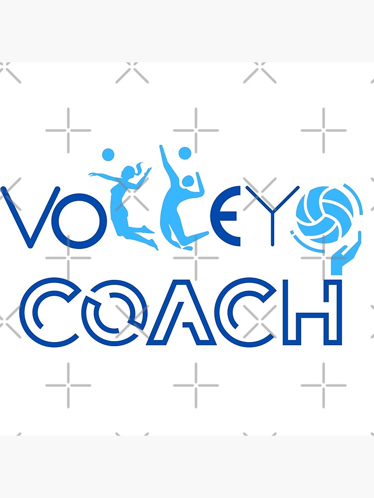 " VOLLEYBALL COACH" Poster for Sale by E7enaki Redbubble