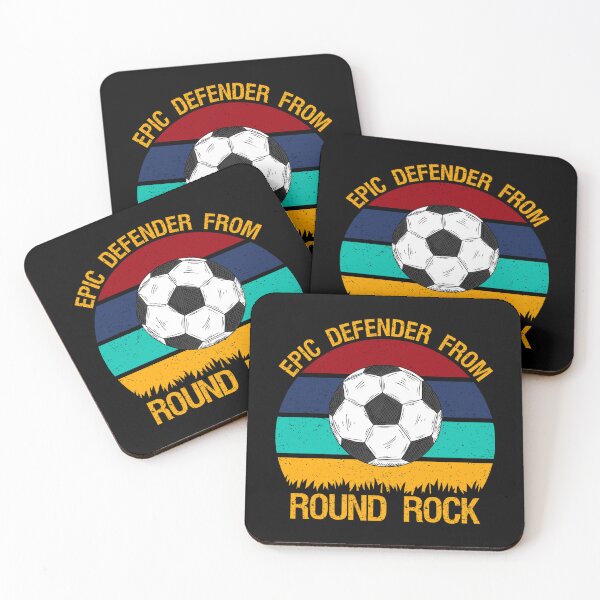 Item preview, Epic Defender From Round Rock Vintage Soccer Sticker designed and sold by laureljusjv.