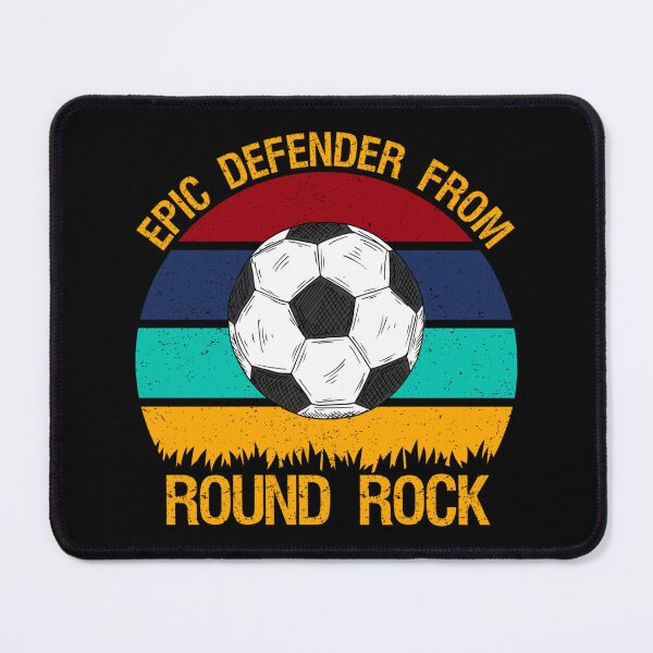 Item preview, Epic Defender From Round Rock Vintage Soccer Sticker designed and sold by laureljusjv.