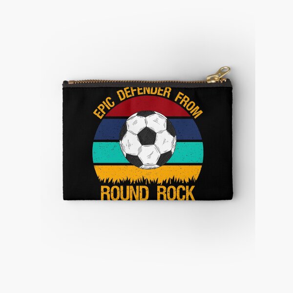 Item preview, Epic Defender From Round Rock Vintage Soccer Sticker designed and sold by laureljusjv.
