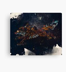 Celestial Wolf Canvas Print