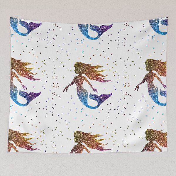 Item preview, Mermaid Glitter | Glitter Mermaid  designed and sold by TrendyGlitter.