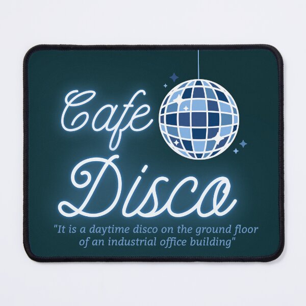 Item preview, Funny Cafe Disco | The Office Unique designed and sold by nvrland-novelty.