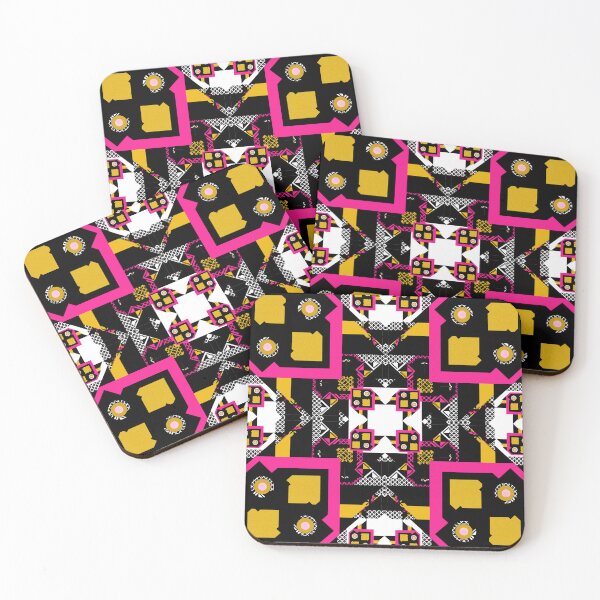 Item preview, The Pink Gold Dimension in Modern Fabric Seamless Pattern designed and sold by MyMemoriesArts.
