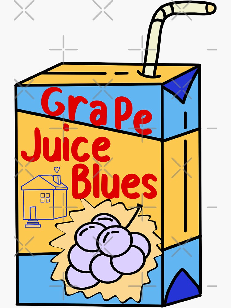 "Grape Juice Blues Harry's House sticker harry styles" Sticker for Sale