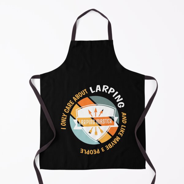 Item preview, Funny RPG Roleplaying Tee - I Only Care About Larping design designed and sold by Merchking1.