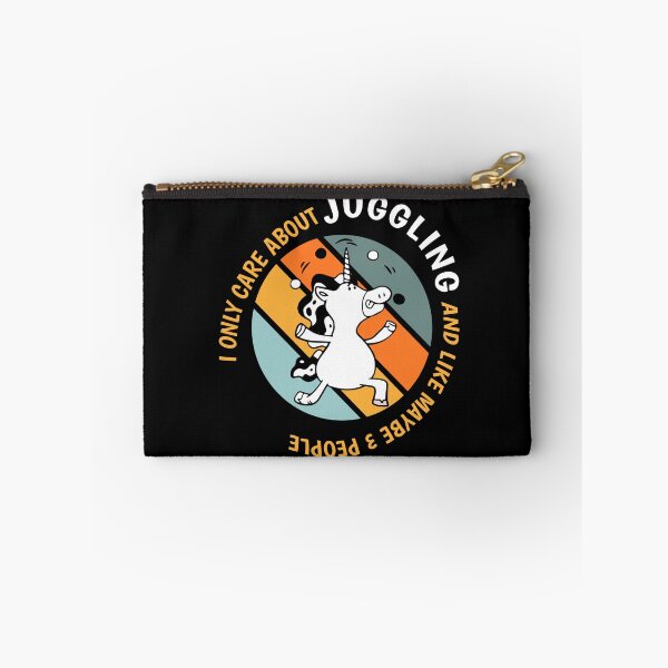 Item preview, Funny Juggler Tee - I Only Care About Juggling Cute Unicorn design designed and sold by Merchking1.