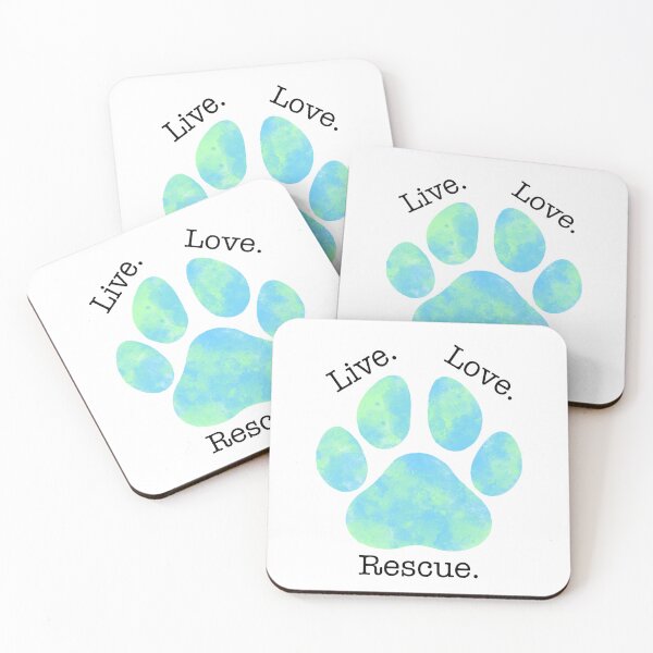 Item preview, Live. Love. Rescue  designed and sold by Rachel Ilana.