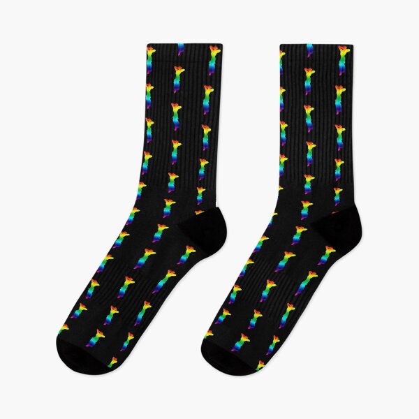 Artikelvorschau, Regenbogen männliche Figur Pose entworfen und verkauft von KMGraphics99.