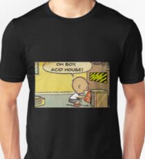 Camiseta unisex CHARLIE BROWN OH BOY CASA ÁCIDA