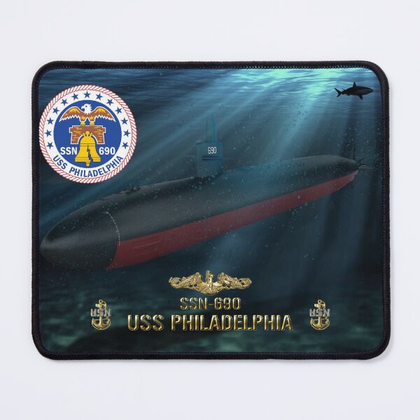 Item preview, SSN-690 USS Philadelphia designed and sold by Mil Merchant.