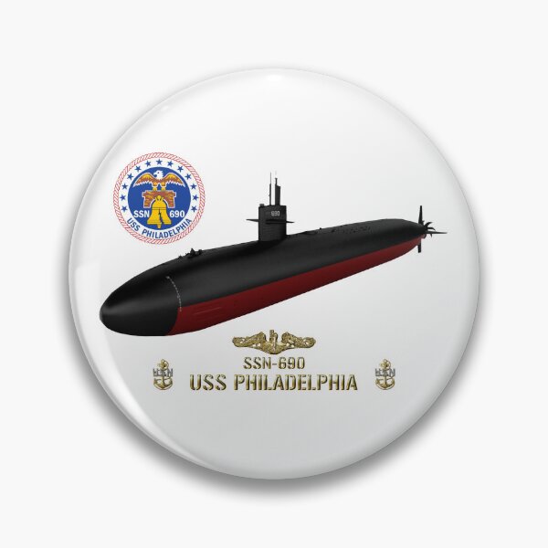 Item preview, SSN-690 USS Philadelphia designed and sold by Mil Merchant.