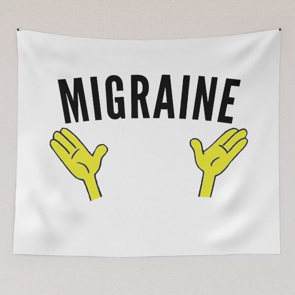 Item preview, Migraine Hands designed and sold by gotedge.