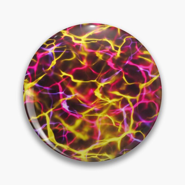 Item preview, Yellow and Pink Abstract on Black designed and sold by Karen Simon.