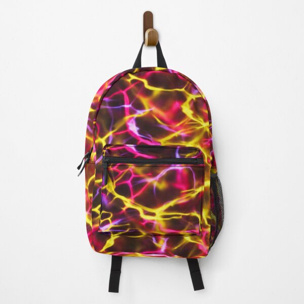 Item preview, Yellow and Pink Abstract on Black designed and sold by Karen Simon.