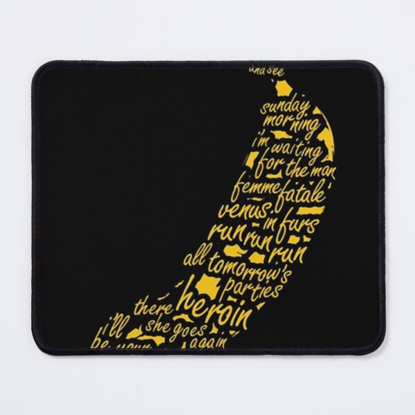 Item preview, Banana Velvet Underground Nico Album Typographic designed and sold by Lesliemartine.