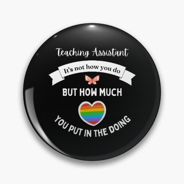 Item preview, Teaching Assistant It's Not How You Do The Best Teacher Butterfly Design designed and sold by BestTeacher.