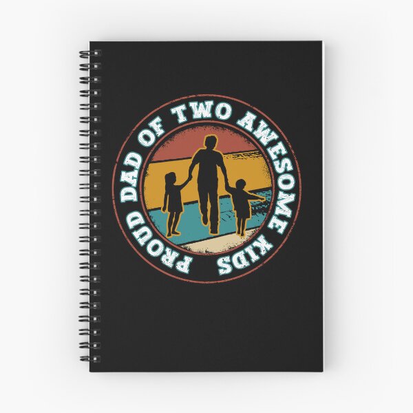 Item preview, Proud Dad of two awesome Kids - Father's Day Papa Dad designed and sold by dJ-Design.