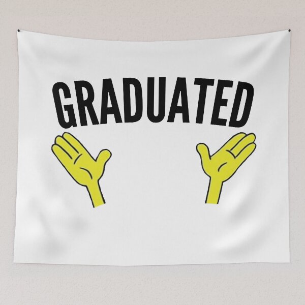 Item preview, I Graduated with Imagination Hands designed and sold by gotedge.