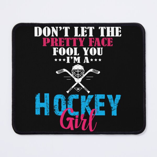 Item preview, I'm A Hockey Girl Funny Ice Hockey Girl Gift Essential T-Shirt designed and sold by monica45je.