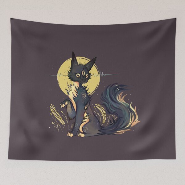 Aperçu de l'œuvre wheat moon three eyed cat créée et vendue par snowysaur.