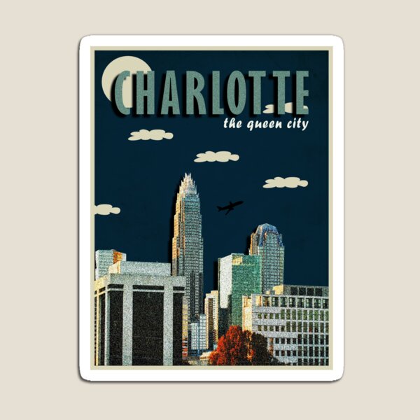 Aperçu de l'œuvre CONCEPTION D'AFFICHE CHARLOTTE "QUEEN CITY" créée et vendue par paigeai.