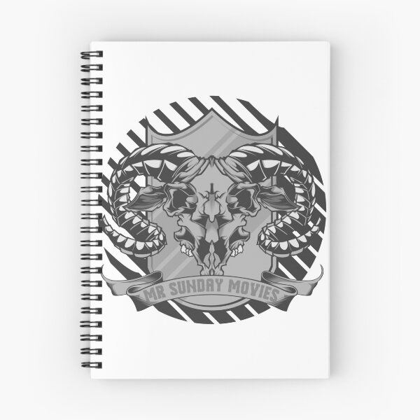 Item preview, Mr Sunday Movies Skull designed and sold by ScryveDezigns.