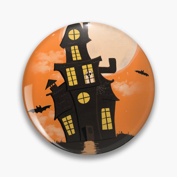 Item preview, Spooky Halloween Haunted House designed and sold by 01MJDesigns.