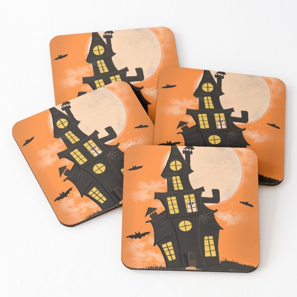 Item preview, Spooky Halloween Haunted House designed and sold by 01MJDesigns.