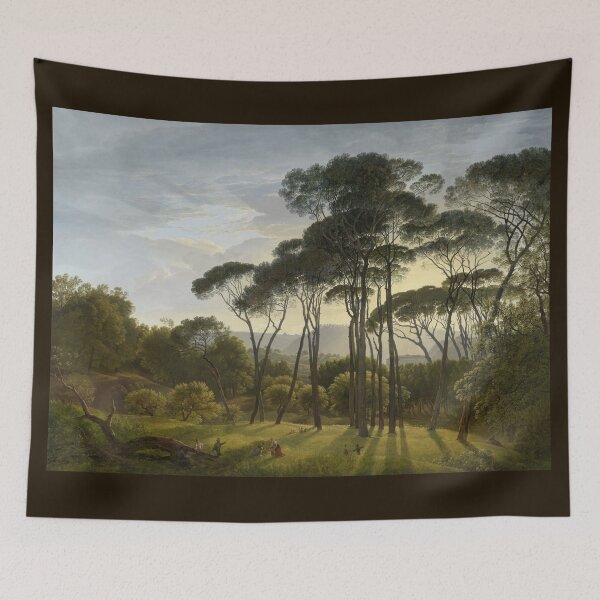 Item preview, Italian Landscape with Umbrella Pines by Hendrik Voogd designed and sold by Amanda1775.