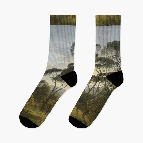 Item preview, Italian Landscape with Umbrella Pines by Hendrik Voogd designed and sold by Amanda1775.