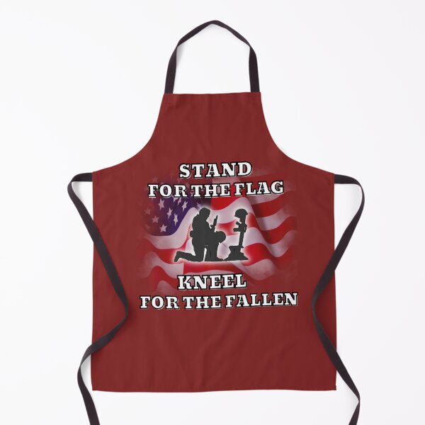 Item preview, Stand for the Flag, Kneel for the Fallen designed and sold by AmericaFreedom.