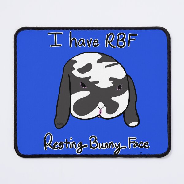 Item preview, RBF- Resting Bunny Face designed and sold by funlittlewonders.