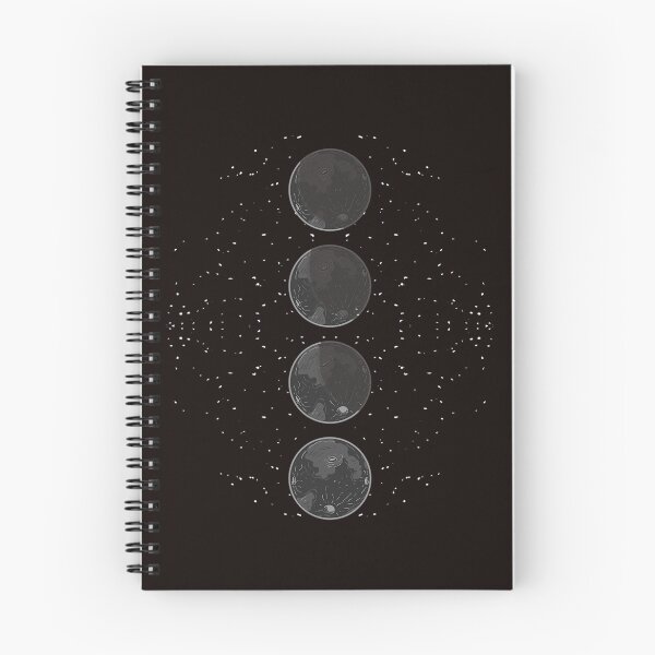 Item preview, Moon Phases Retro Lunar Stages Galaxy Space designed and sold by josephpeti.