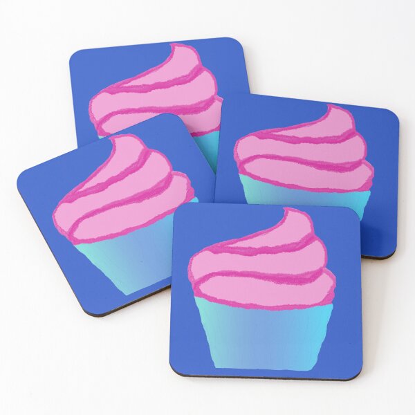 Item preview, Hand Drawn Cupcake Pink Icing designed and sold by DelynCreates.