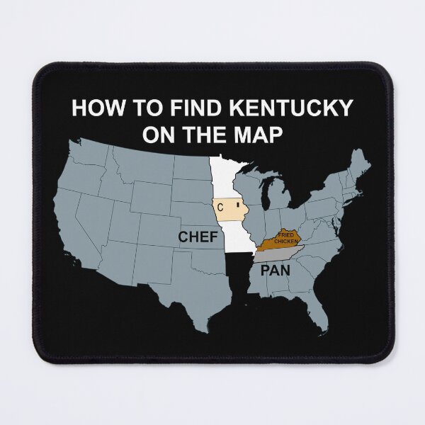 Item preview, How To Find Kentucky On The Map designed and sold by uFit.