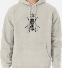 Queen Bee in Black Pullover Hoodie