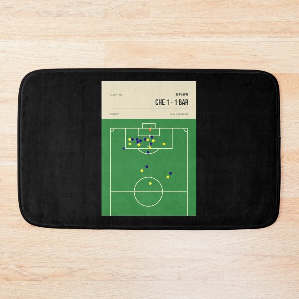 Item preview, Barcelona Iniesta Goal Againt Chelsea Sticker designed and sold by veronicaab.