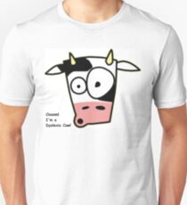 Dyslexic Cow Unisex T-Shirt