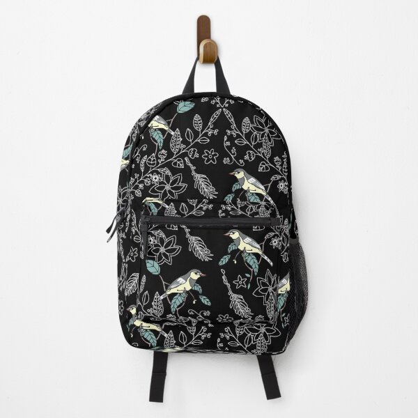 Item preview, Ornate Birds And Flowers Pattern Design - Aesthetic Nature Illustration designed and sold by CamSkot.