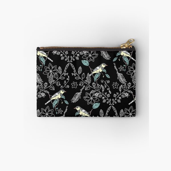 Item preview, Ornate Birds And Flowers Pattern Design - Aesthetic Nature Illustration  designed and sold by CamSkot.