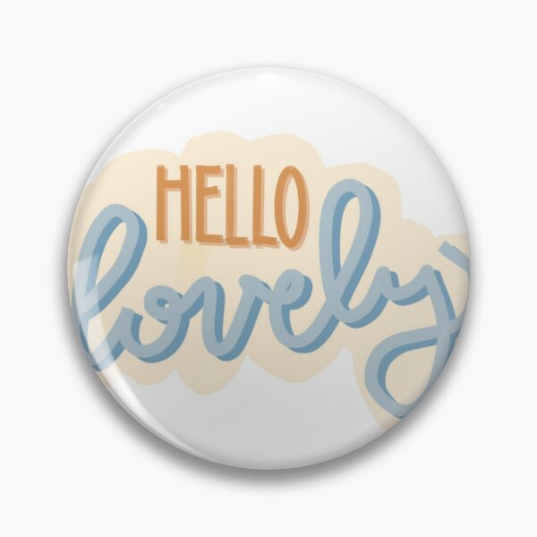 Item preview, Hello lovely sticker designed and sold by sophsmaries.