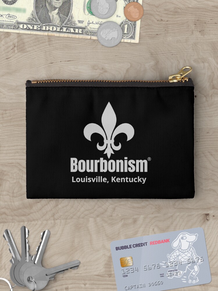 Thumbnail 3 of 4, Zipper Pouch, Bourbonism® Bourbon District, Louisville Kentucky designed and sold by bourbonism.
