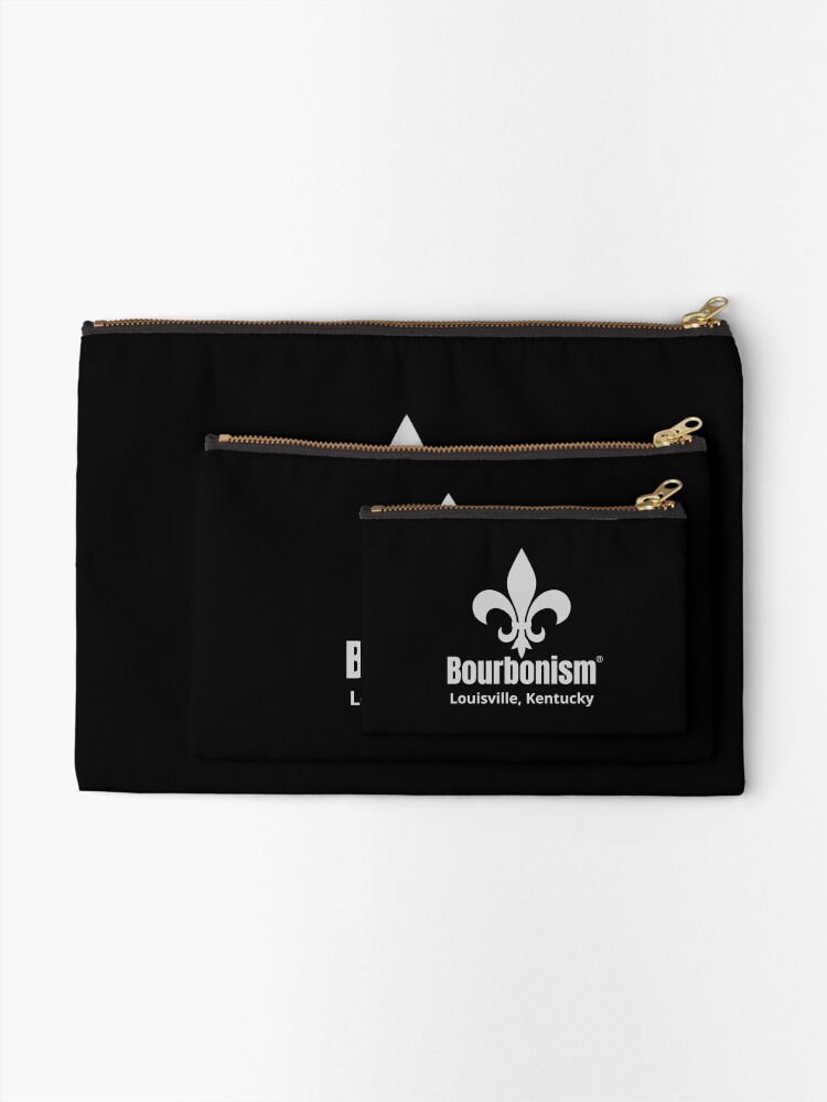 Thumbnail 2 of 4, Zipper Pouch, Bourbonism® Bourbon District, Louisville Kentucky designed and sold by bourbonism.