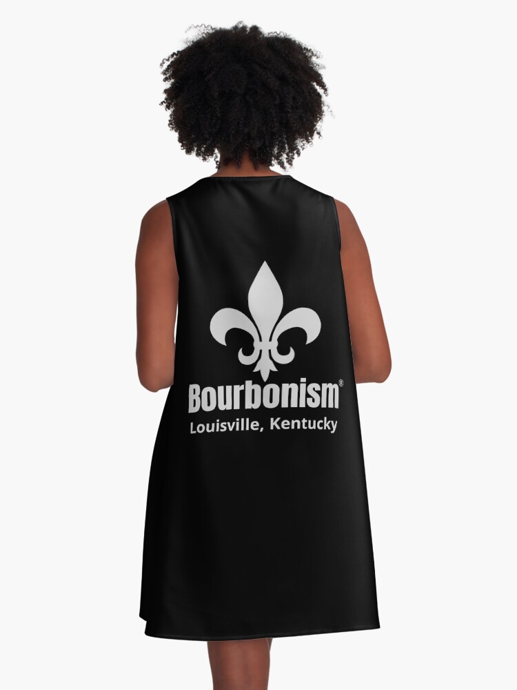 Thumbnail 3 of 4, A-Line Dress, Bourbonism® Bourbon District, Louisville Kentucky designed and sold by bourbonism.