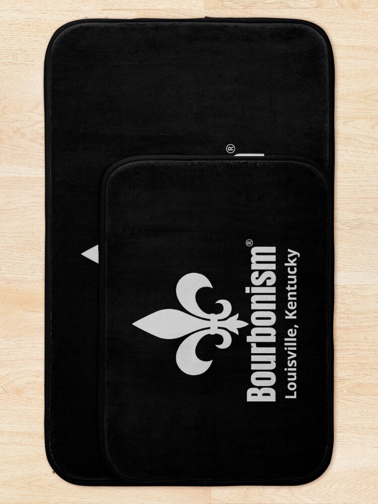 Thumbnail 5 of 6, Bath Mat, Bourbonism® Bourbon District, Louisville Kentucky designed and sold by bourbonism.