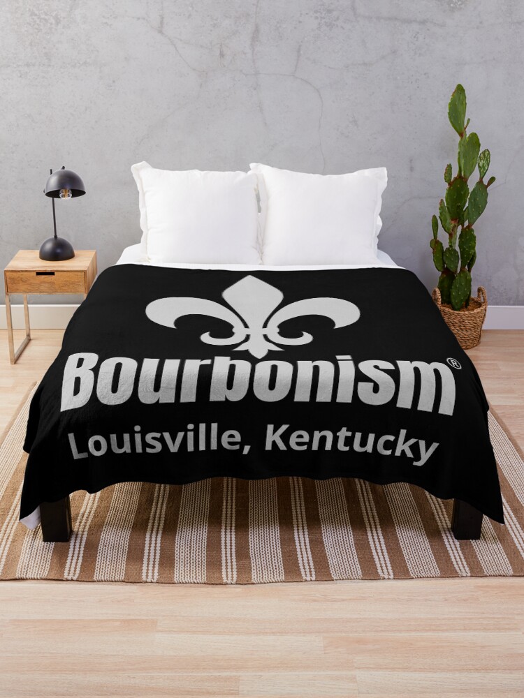 Thumbnail 1 of 6, Throw Blanket, Bourbonism® Bourbon District, Louisville Kentucky designed and sold by bourbonism.