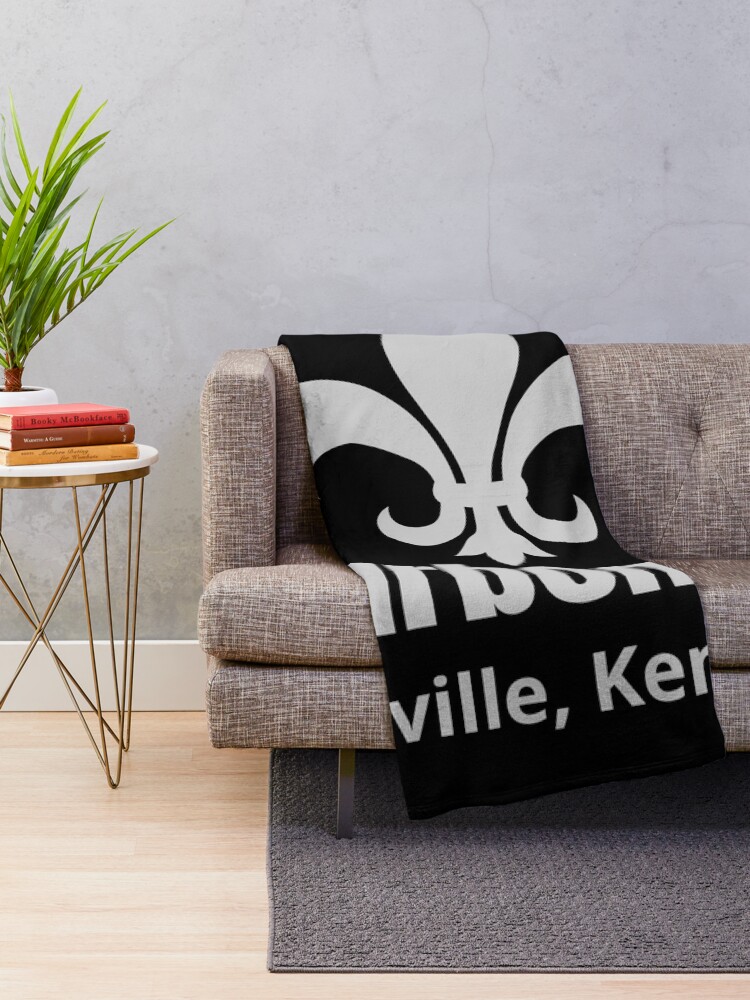 Thumbnail 2 of 6, Throw Blanket, Bourbonism® Bourbon District, Louisville Kentucky designed and sold by bourbonism.