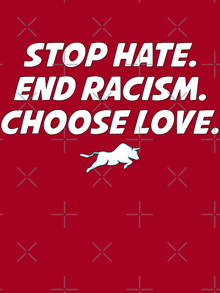 Stop Hate And Racism Choose Love Buffalo Bills Baby One-Piece for Sale by  DonnellHoux